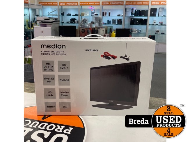 Medion Life E8192500 TV - NIEUW, Medion, Nieuw, Support@medion.com, Medion AG
Am Zehnthof 77
45307 Essen
Germany