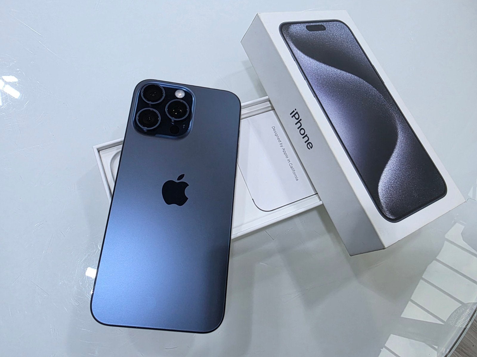 iphone 15 Pro Max 512GB NIEUW, Telecommunicatie, 512 GB, Blauw, IPhone 15 Pro Max, Nieuw