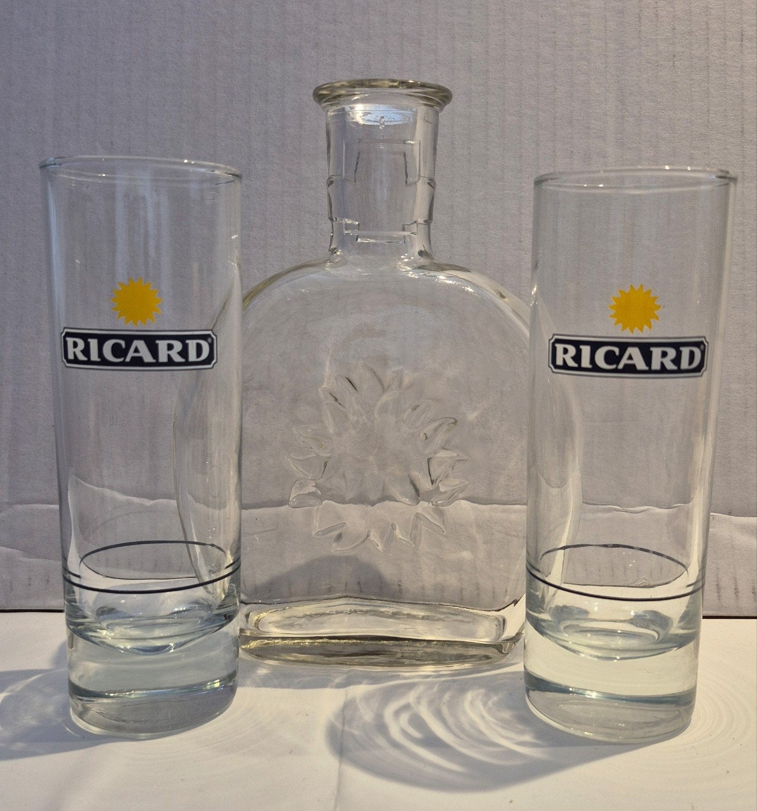 Ricard setje (X), Verzamelen, Glas en Borrelglaasjes, Ophalen of Verzenden, Borrel- of Shotglas