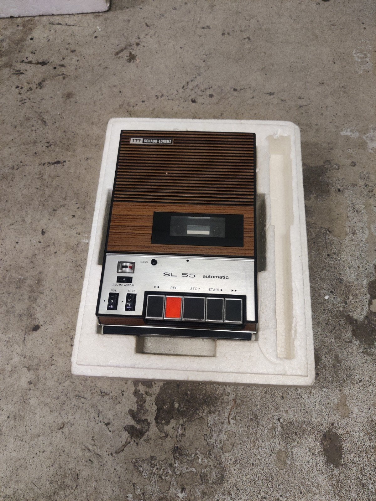 ITT Schaub-Lorenz SL55 automatic cassetterecorder, Audio, Tv en Foto, Cassettedecks, Ophalen of Verzenden, Enkel, Overige merken
