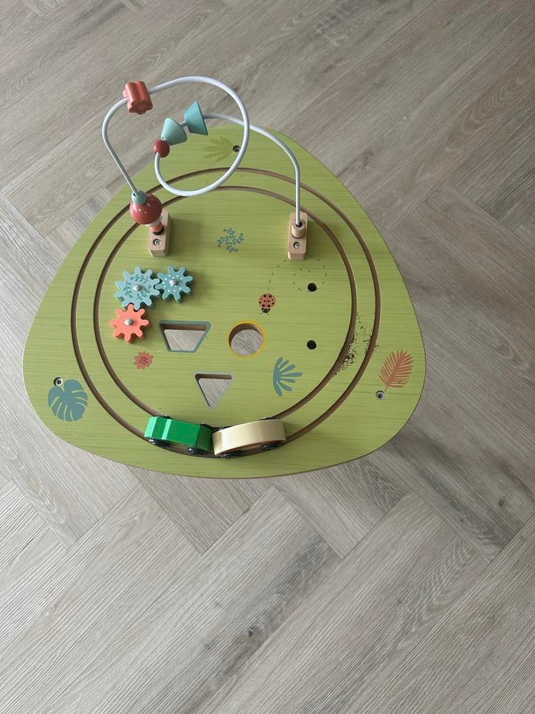 Houten activiteiten tafel voor baby's en peuters, Ophalen of Verzenden, Gebruikt, Overige typen