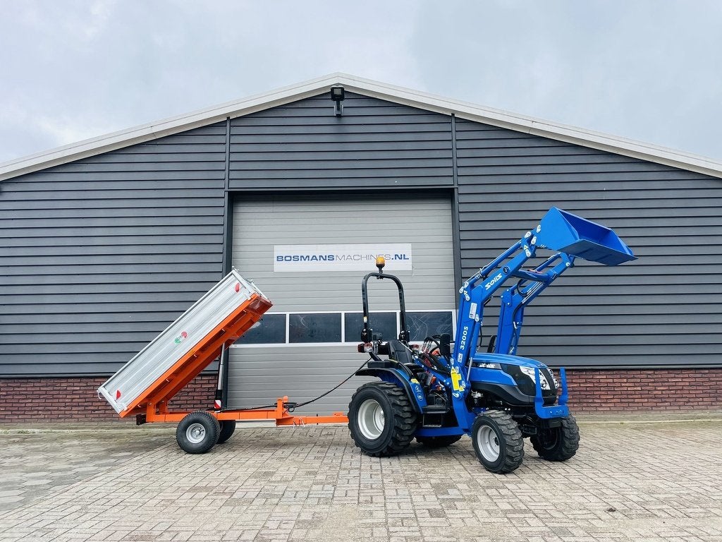 Boxer HT15 kipwagen / kipper NIEUW voor minitractor, Zakelijke goederen, Agrarisch | Werktuigen, Overige, Overige typen
