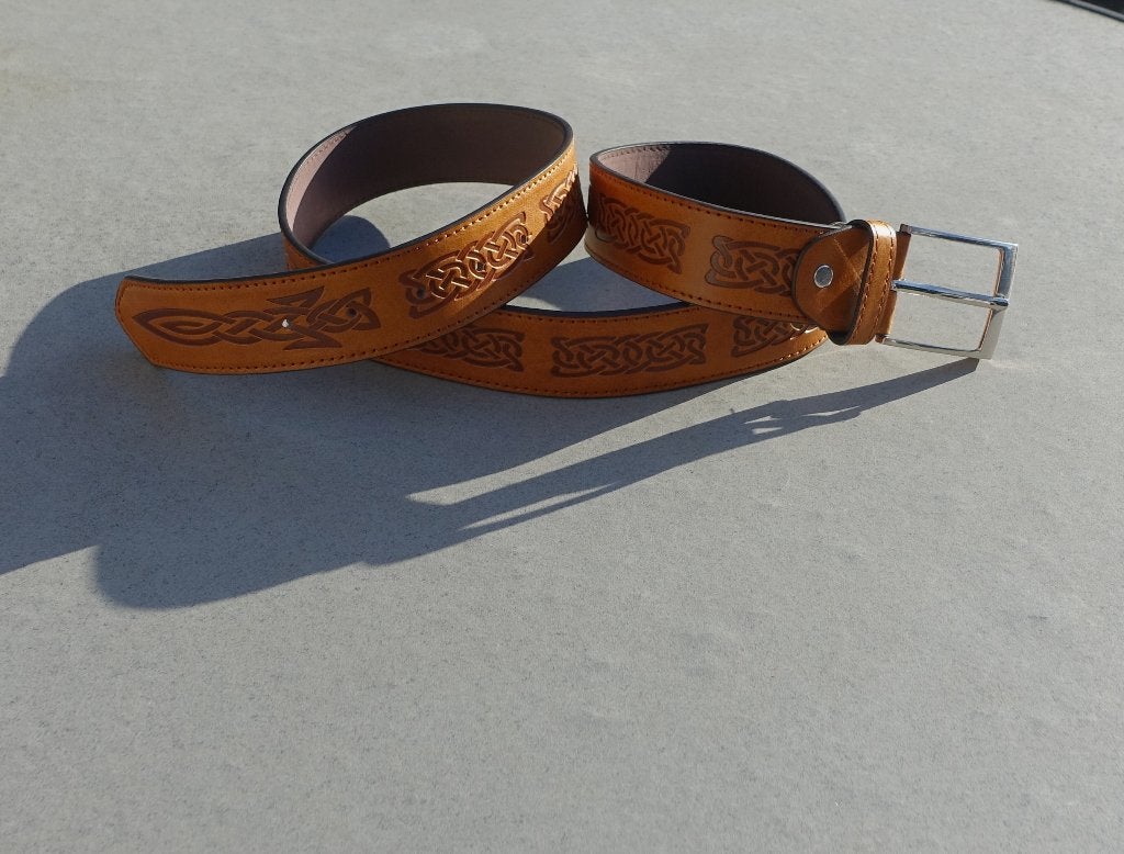 western riem 002-01 / 110 x 3,8 cm - voor heren of dames, Bruin, Geen merk, Nieuw, Riem of Ceintuur