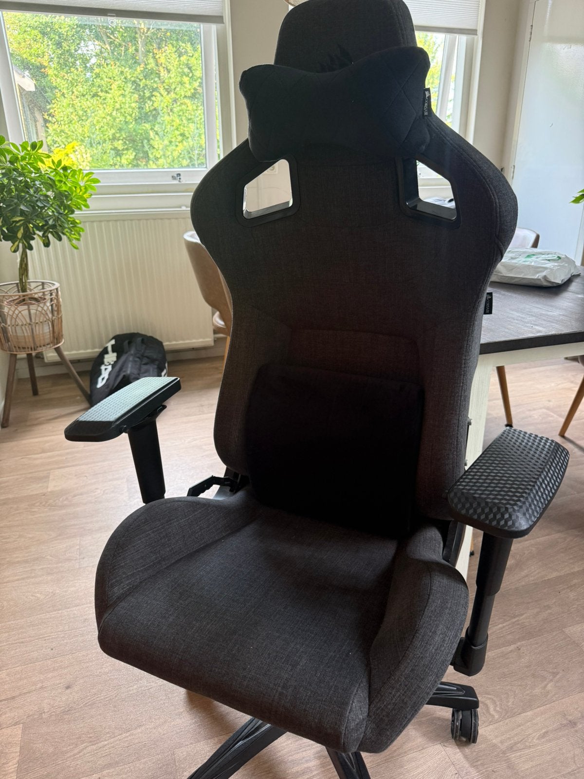 Corsair Rush Fabric Gaming Chair, Ophalen, Zo goed als nieuw, Zwart