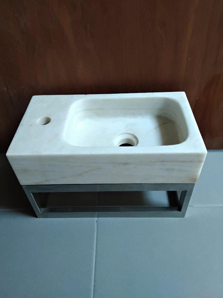 Marmeren fontein, Ophalen, Nieuw, Steen, Wastafel