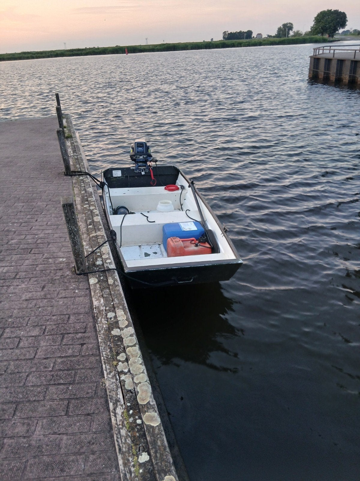 Aquaparx Model-300 met Honda buitenboordmotor, Watersport en Boten, Hengelsport | Algemeen, Ophalen, Gebruikt