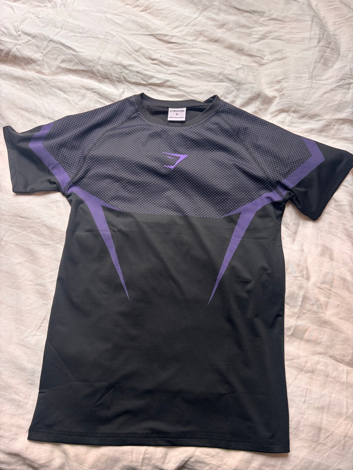 Gymshark T-shirt Maat L - Nieuw, Maat 52/54 (L), Fitness, Zwart, Nieuw
