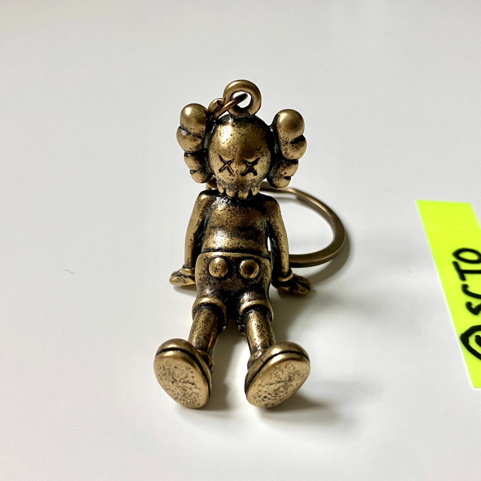 Kaws 3D poppetje figuur hypebeast sleutelhanger keychain, Ophalen of Verzenden, Nieuw, Knuffel of Figuurtje