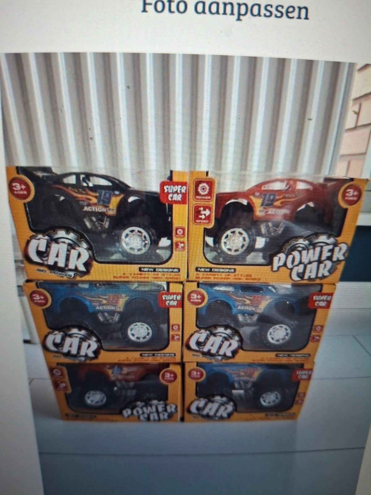 Nieuwe Super Power Cars - Diverse kleuren (6 stuks), Ophalen of Verzenden, Nieuw