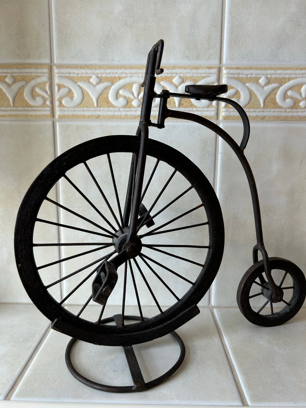 Decoratieve Penny-Farthing Fiets Miniatuur, Ophalen