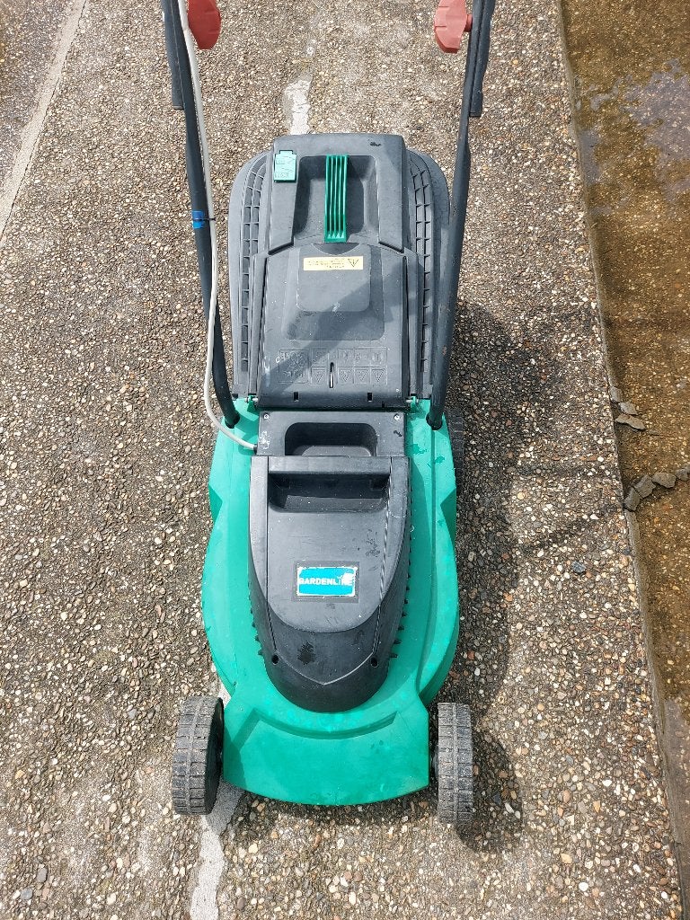 Gardenline Grasmaaier op snoer - werkt goed, Ophalen, Cirkelmaaier, Gebruikt, Elektrische grasmaaier