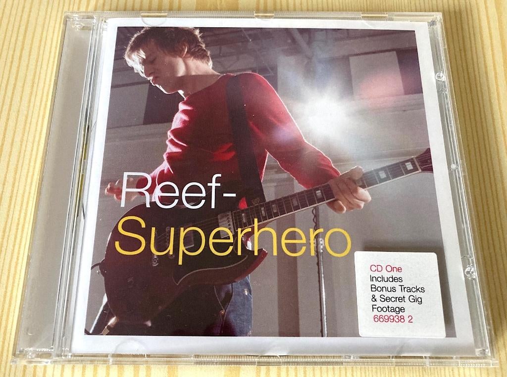 CD Single Reef - Superhero (4 Tracks) UK Import, Cd's en Dvd's, Cd Singles, Zo goed als nieuw, Rock en Metal, 1 single, Maxi-single