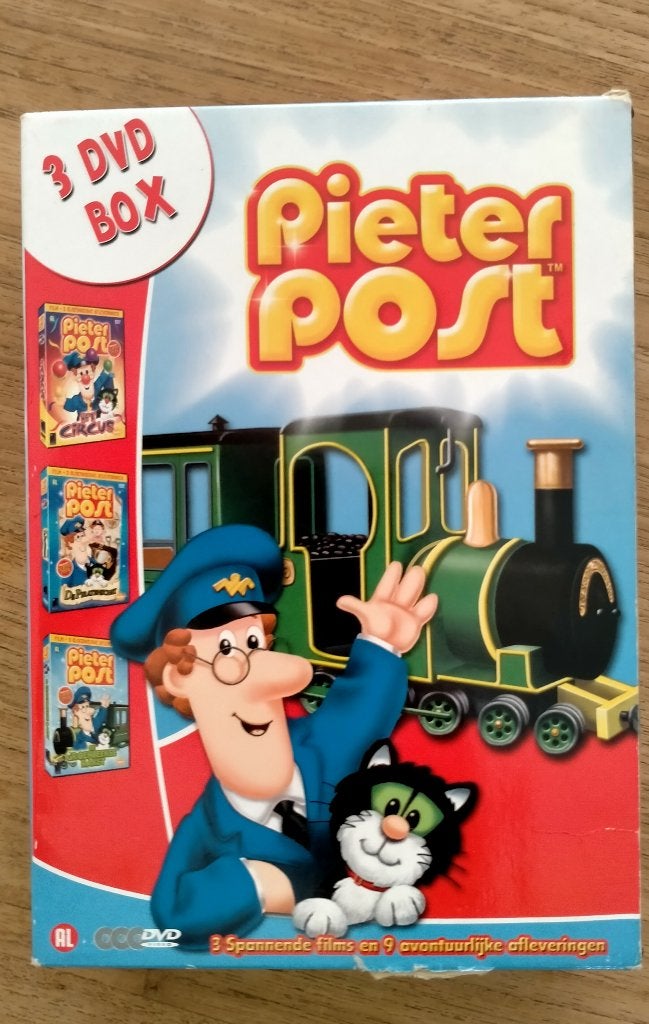 3 dvd box Pieter Post, Alle leeftijden, Ophalen of Verzenden, Zo goed als nieuw