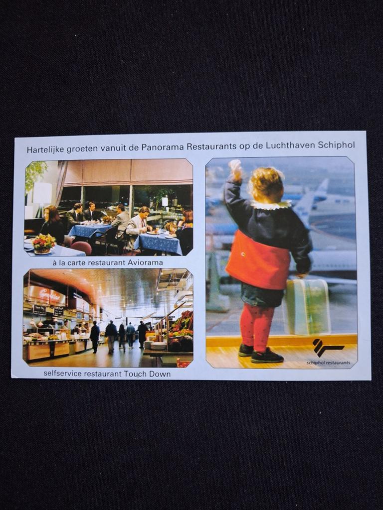 Luchthaven Schiphol, Panorama Resraurants., Ophalen of Verzenden, Ongelopen, Noord-Holland