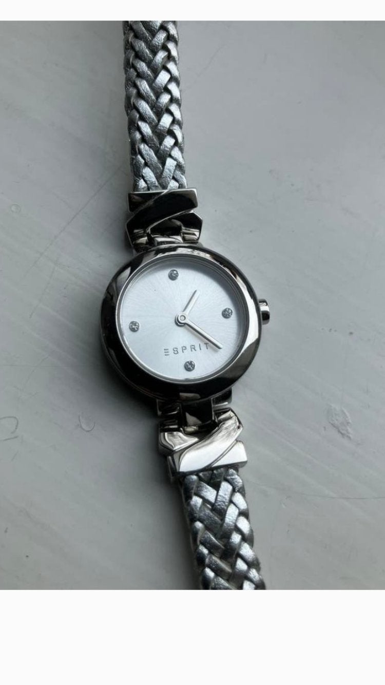 Esprit Dames horloge, Staal, Ophalen of Verzenden, Zo goed als nieuw, Polshorloge
