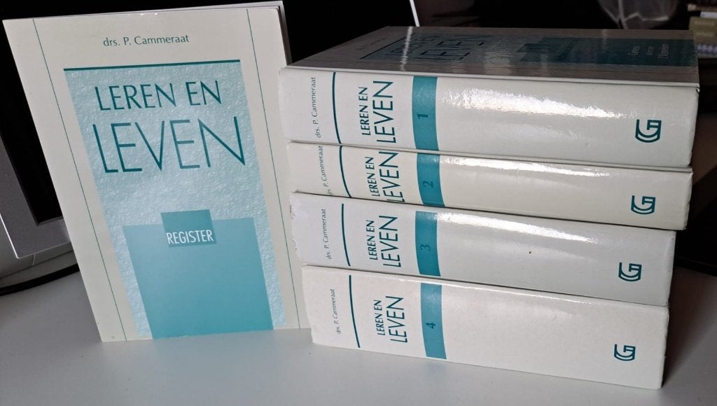 Cammeraat Leren en lezen compleet 4 delen + register, Boeken, Ophalen of Verzenden, Gelezen, Drs. P. Cammeraat, Christendom | Protestants