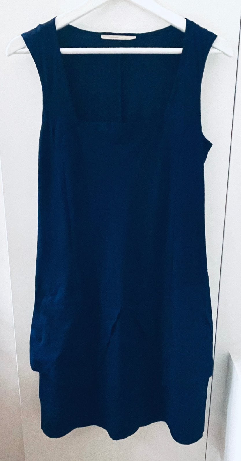 Designer jurk Marithé y François Girbaud donkerblauw, Kleding | Dames, Ophalen of Verzenden, Zo goed als nieuw, Blauw