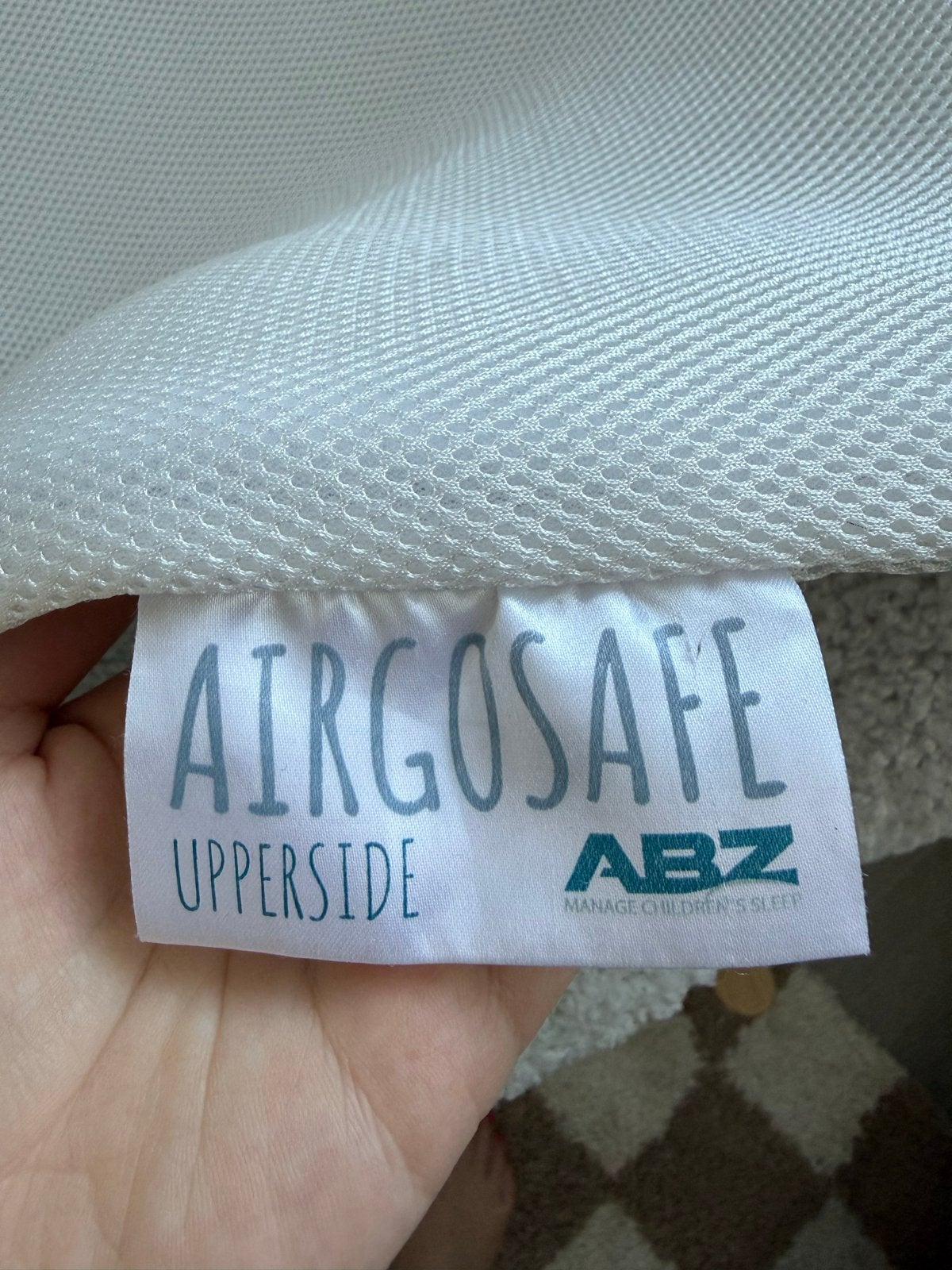 Aerosleep topper Airgosafe 60x120cm, Ophalen of Verzenden, Zo goed als nieuw, Minder dan 140 cm, Matras
