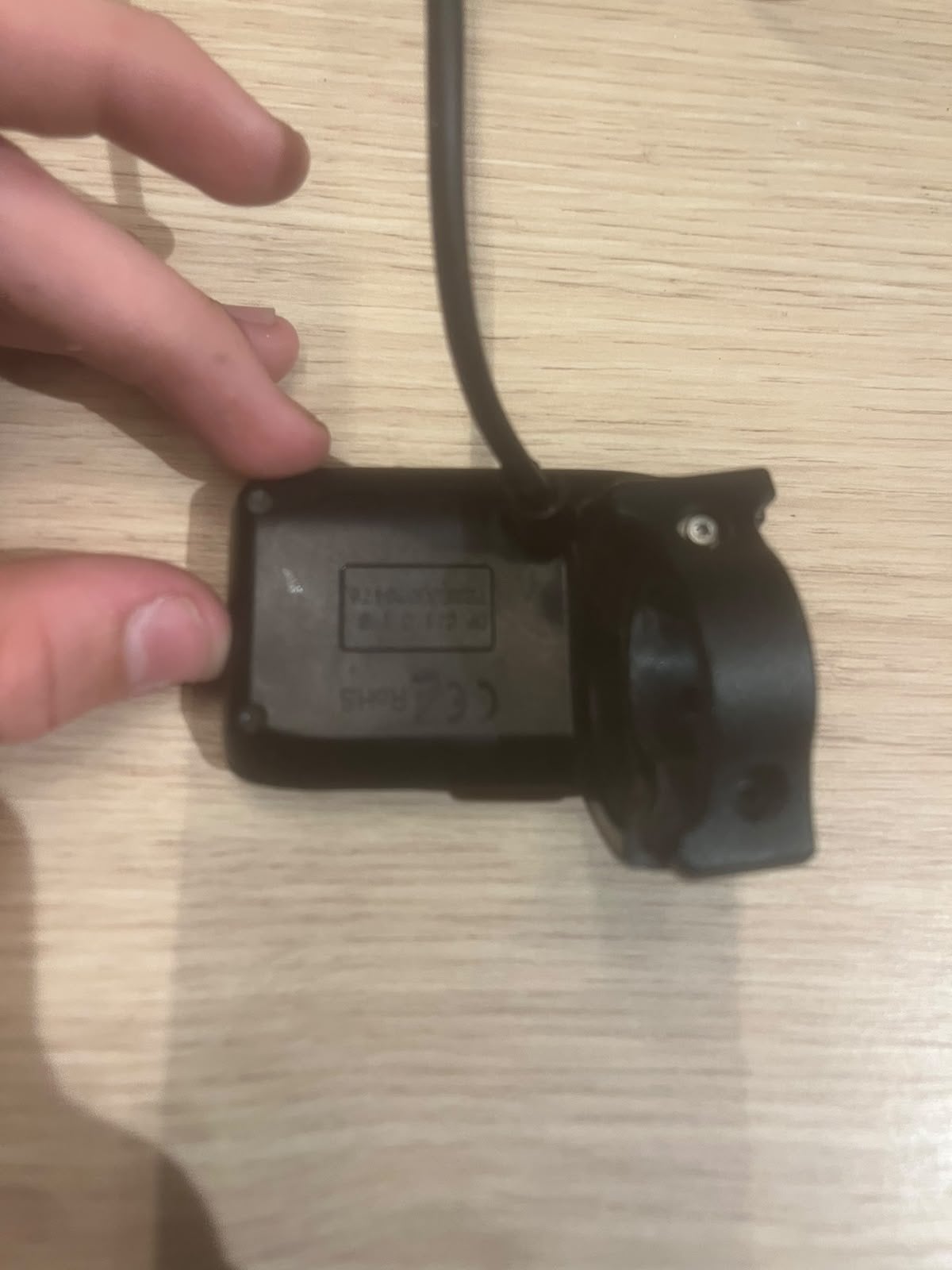 Fietscomputer sensor met kabel, Ophalen of Verzenden, Snelheidssensor, Gebruikt