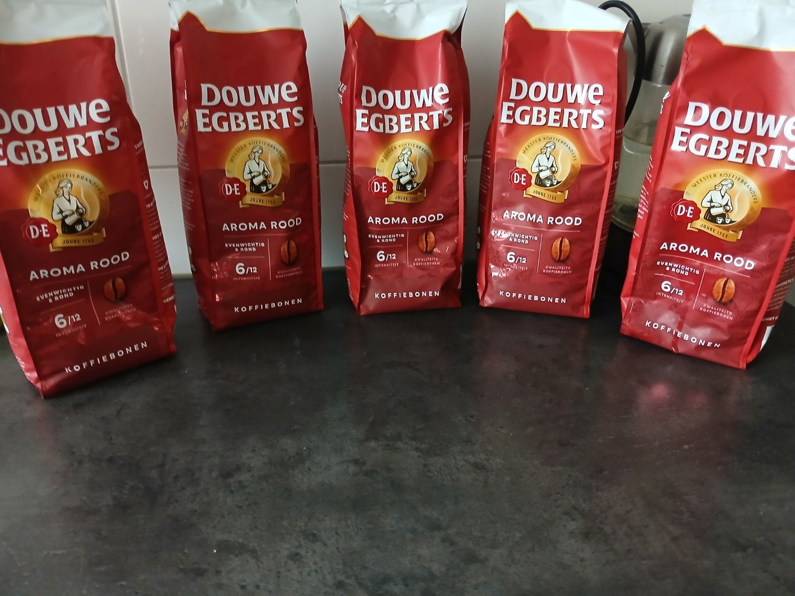 douwe egberts koffiebonen aroma rood, Diversen, Ophalen of Verzenden