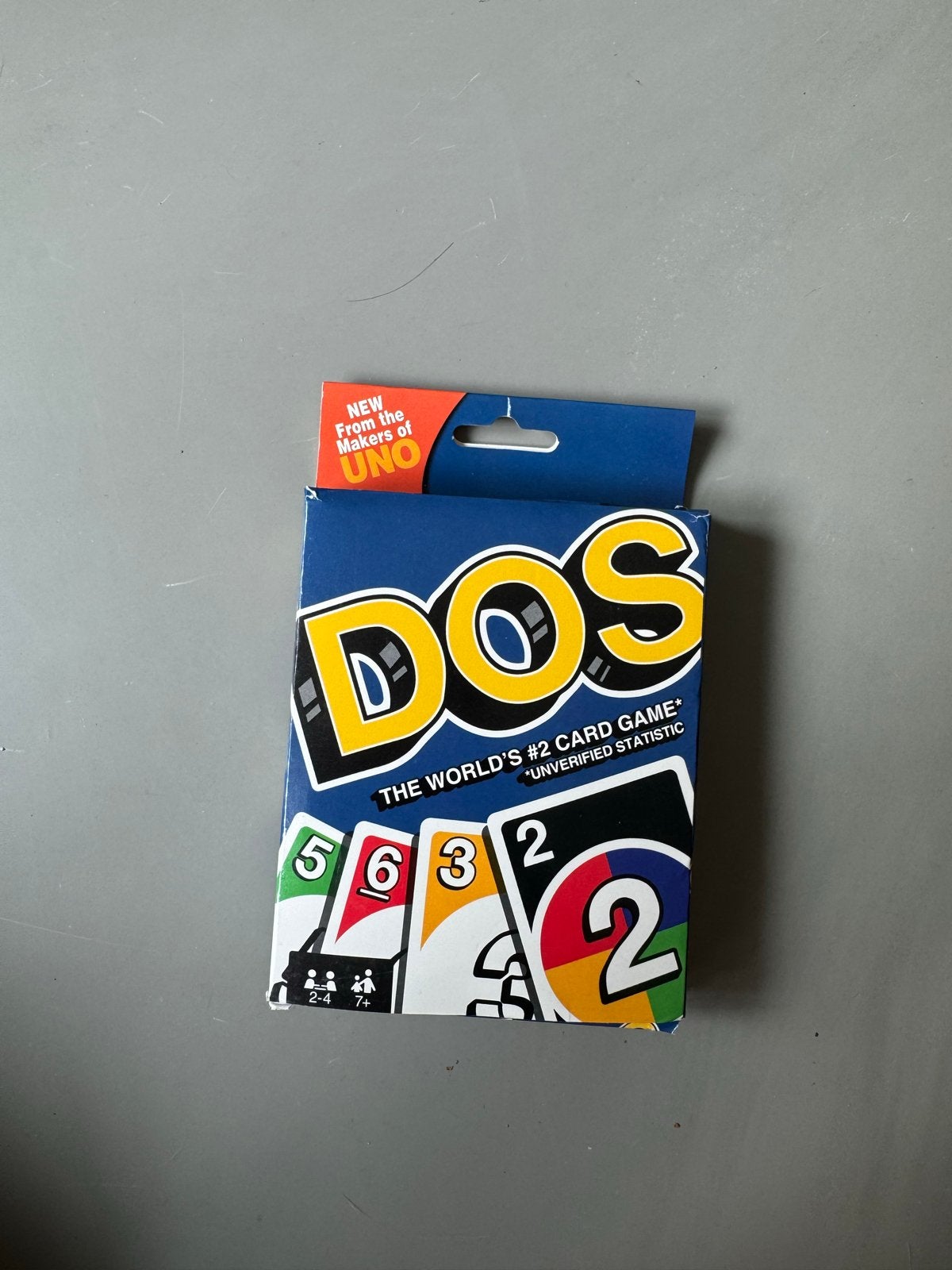 DOS Kaartspel - Van de makers van UNO, Een of twee spelers, Ophalen of Verzenden, Zo goed als nieuw