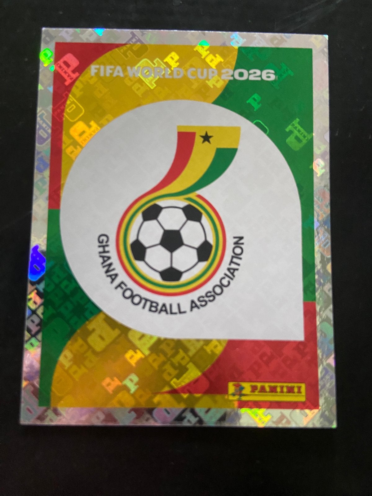 Voetbalsticker ghana, Ophalen of Verzenden, Nieuw, Buitenlandse clubs