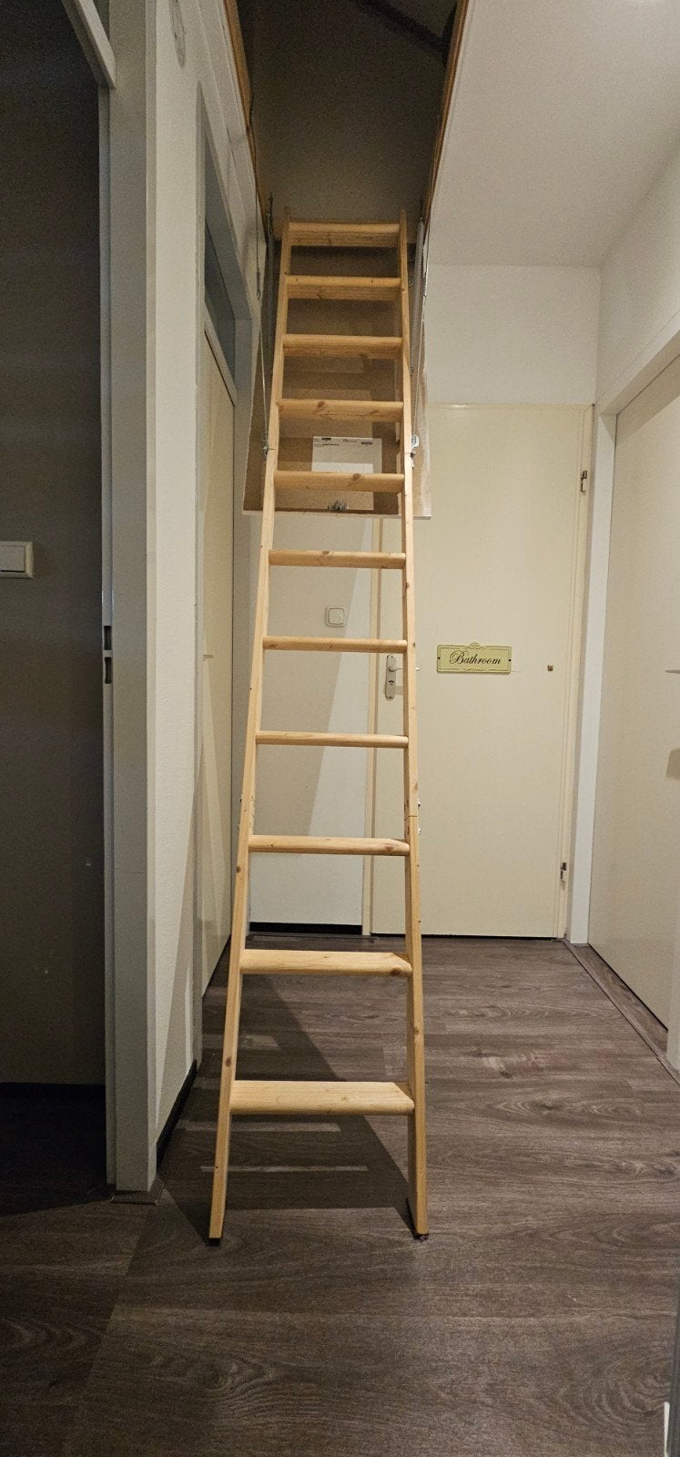 3-delige zoldertrap / vlizotrap, Doe-het-zelf en Verbouw, Ophalen, Gebruikt, Trap, Opvouwbaar of Inschuifbaar