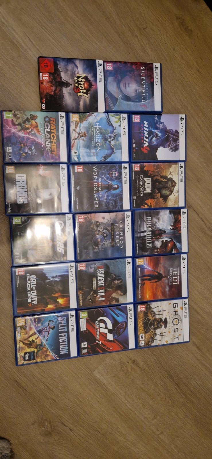 Grote collectie PS5 games, Verzenden, Zo goed als nieuw