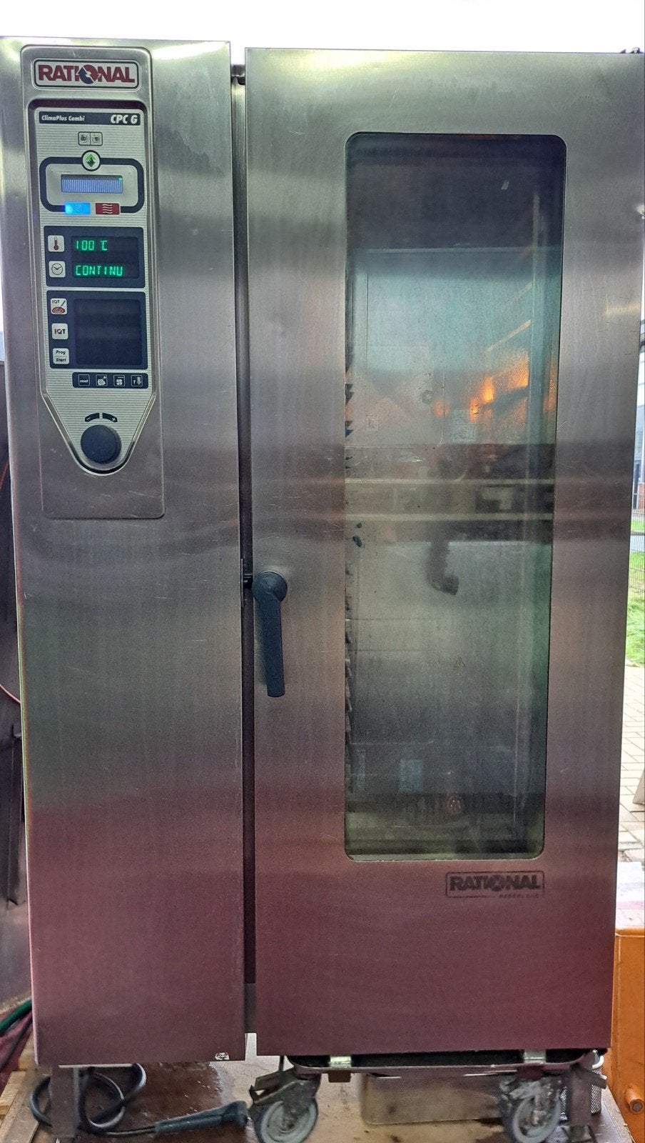 Rational CPC 201 Gas Combi-steamer, Ophalen of Verzenden, Gebruikt, Ovens, Magnetrons en Steamers