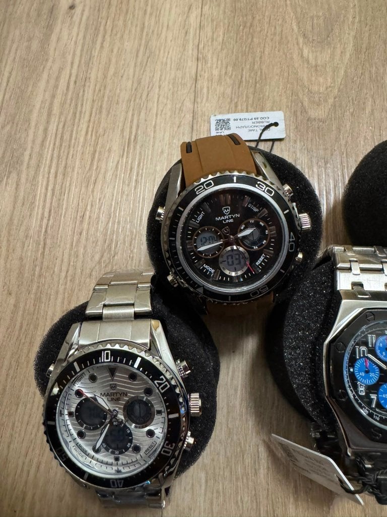 Martyn Line Horloges - Diverse modellen, Sieraden, Tassen en Uiterlijk, Horloges | Heren, Nieuw, Polshorloge, Overige merken, Staal