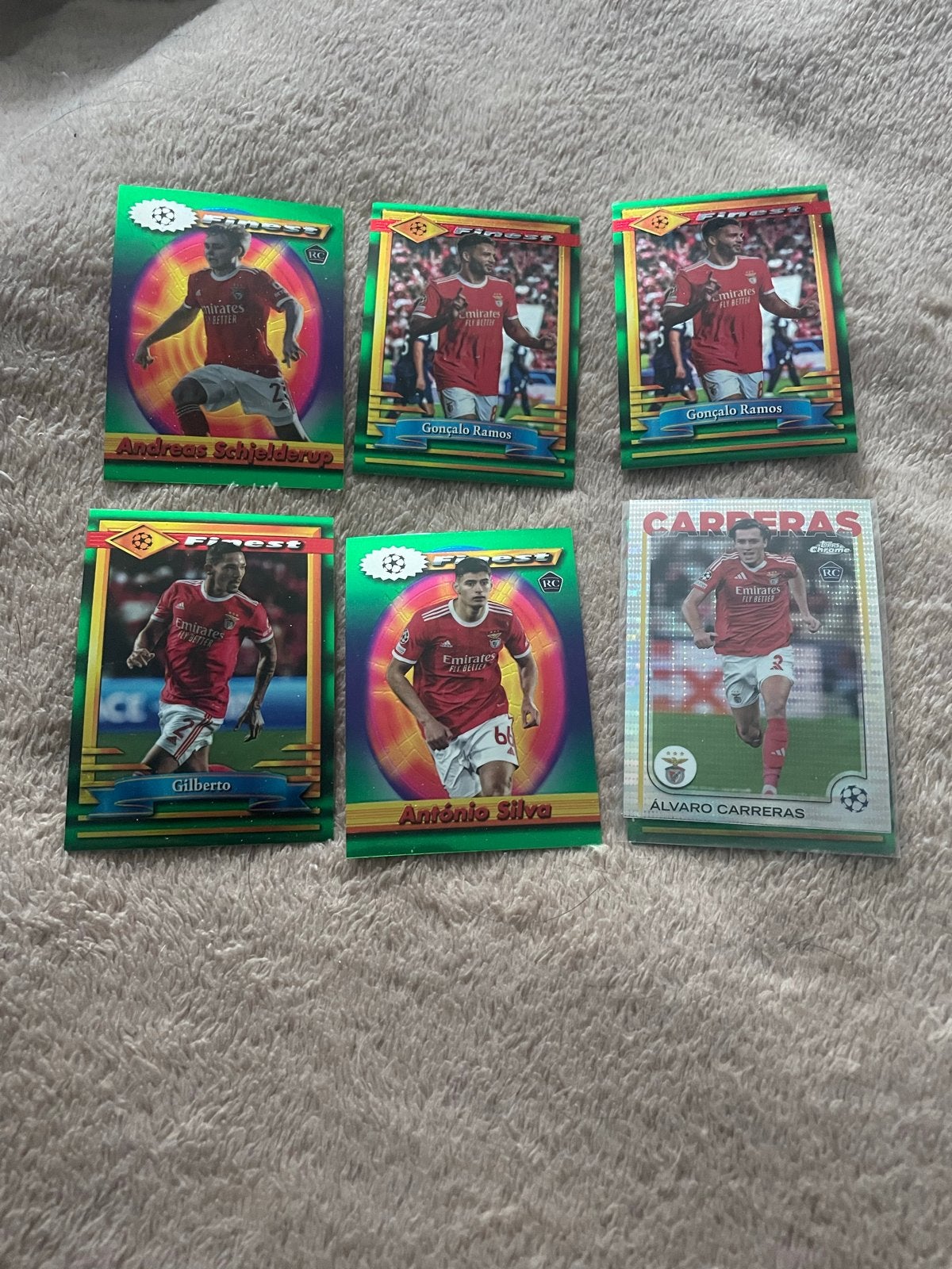 Topps Finest UEFA Champions League Voetbal Kaarten, Verzamelen, Ophalen of Verzenden, Zo goed als nieuw, Buitenlandse clubs, Spelerskaart