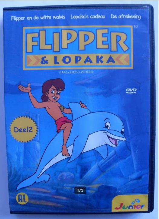 Flipper & Lopaka - deel (originele dvd), Europees, Gebruikt, Tekenfilm, Alle leeftijden
