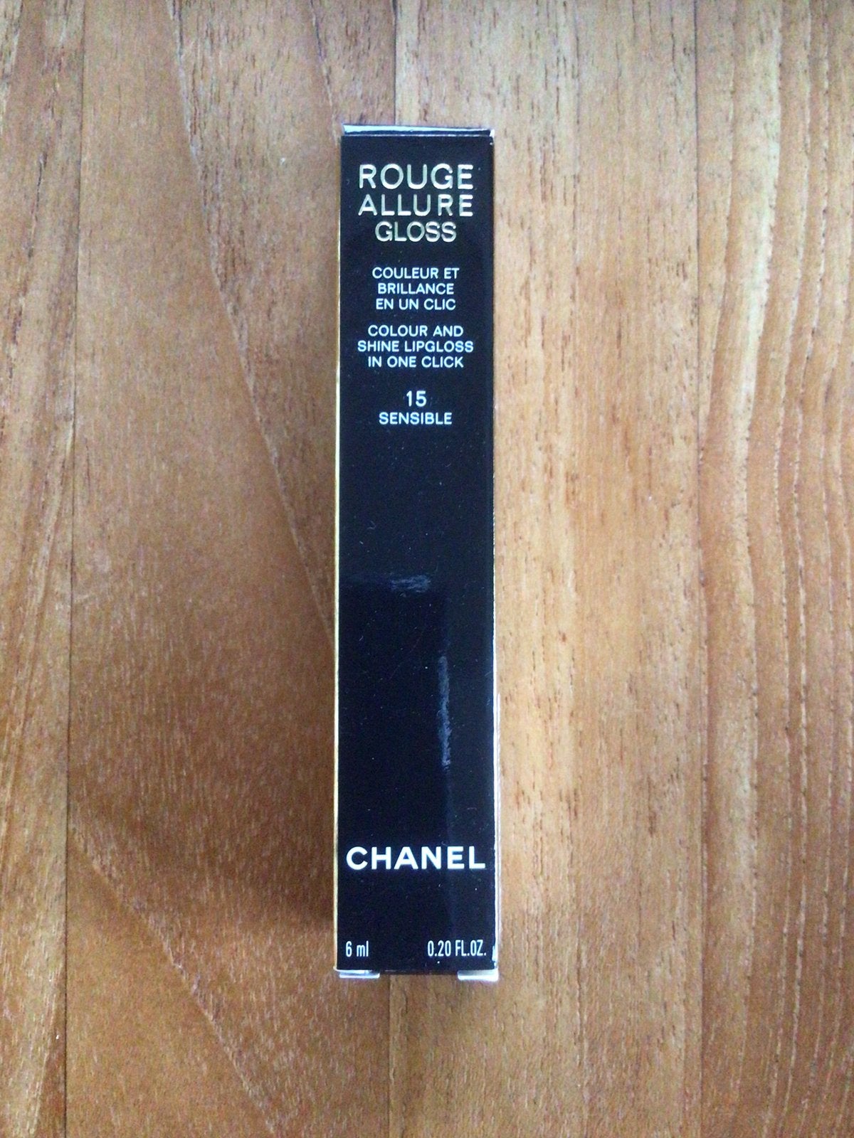 CHANEL Rouge Allure gloss 15 sensible lipgloss NIEUW KOOPJE, Lippen, Nieuw, Ophalen of Verzenden, Make-up