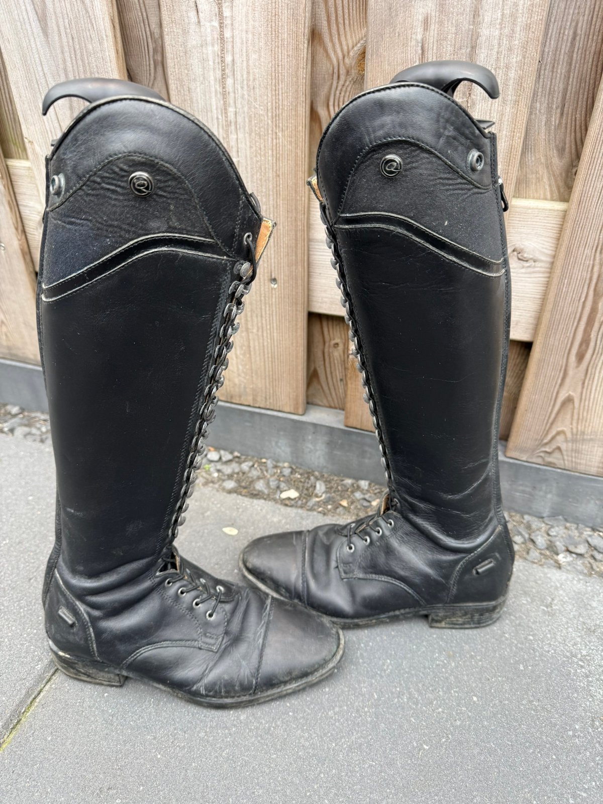 Qhp laarzen maat 37 J, Ophalen of Verzenden, Gebruikt, Dressuur, Schoeisel