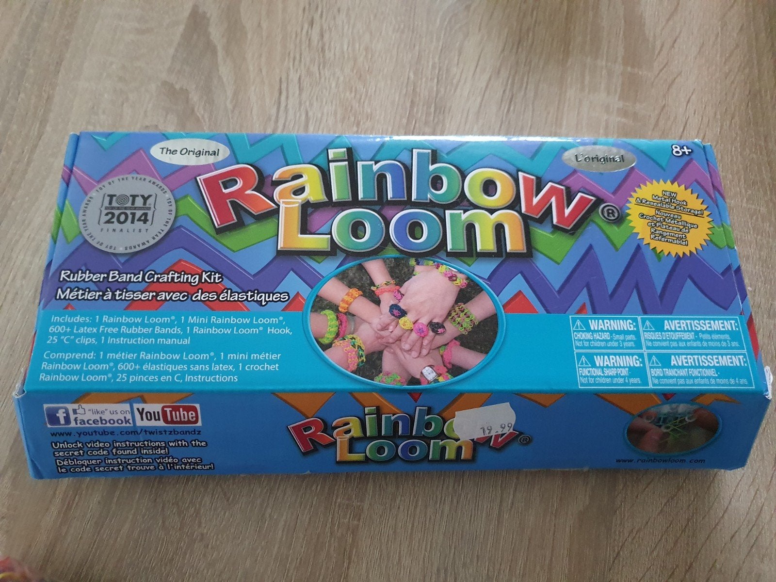 Vintage Originele Rainbow Loom  set uit 2014, Ophalen of Verzenden, Zo goed als nieuw, Knutselen