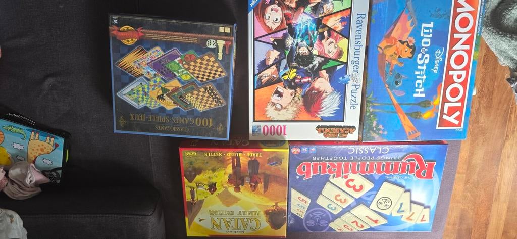 Diverse Bordspellen: Monopoly, Rummikub, Catan, 100 Spellen, Hobby en Vrije tijd, Gezelschapsspellen | Bordspellen, Vijf spelers of meer