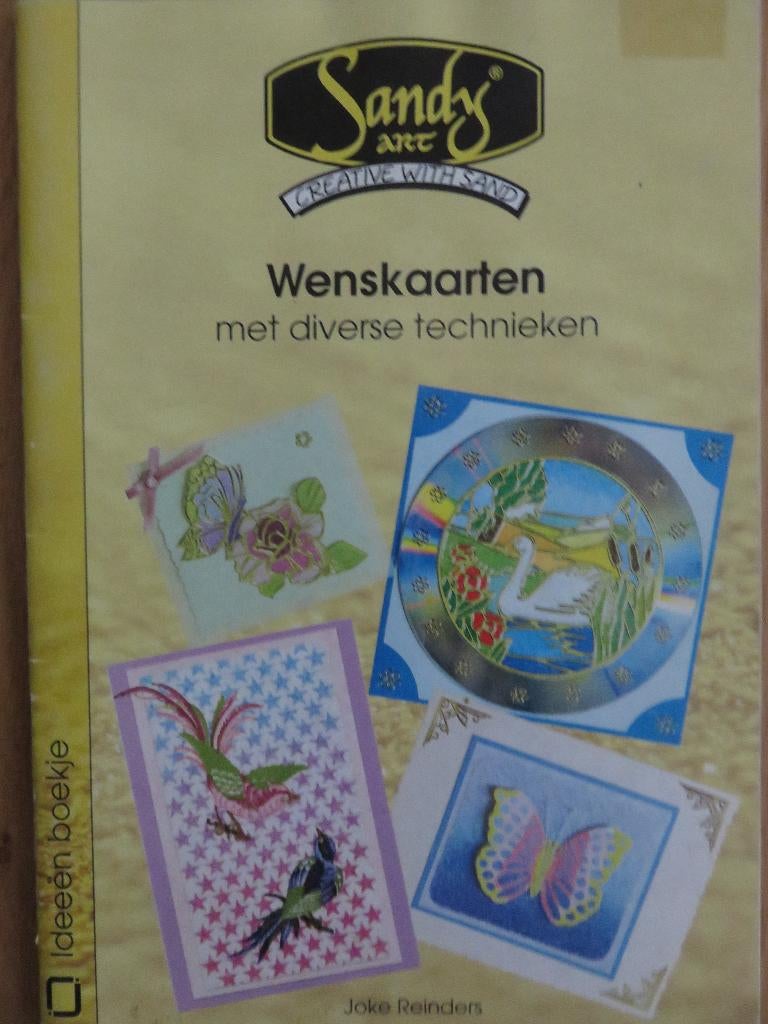 SANDY ART WENSKAARTEN MET DIVERSE TECHNIEKEN NIEUW, Hobby en Vrije tijd, Verzenden, Nieuw, Overige thema's, Overige typen