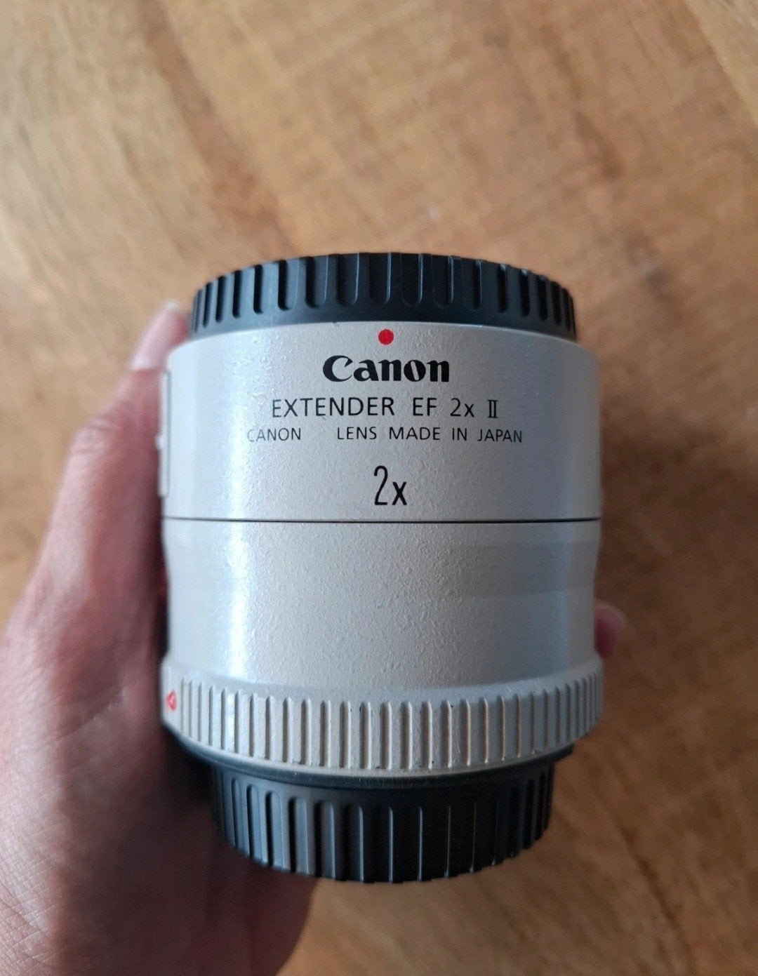 Canon Extender EF 2x II Teleconverter, Ophalen of Verzenden, Zo goed als nieuw, Toebehoren
