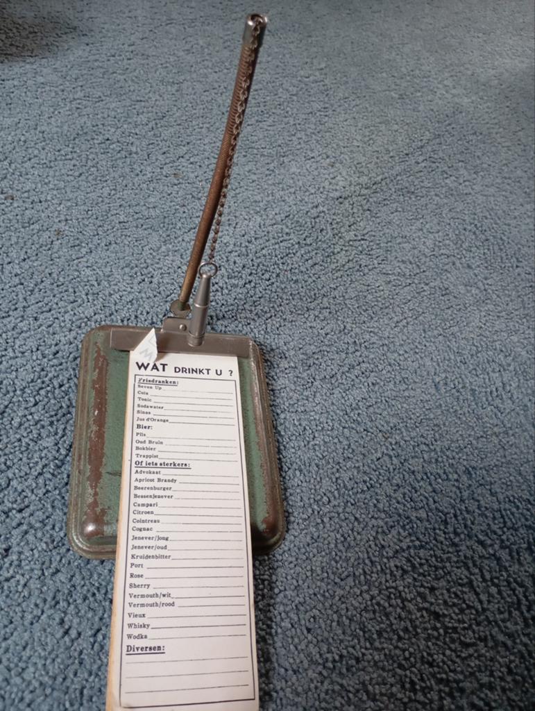 Vintage Horeca notitie combinatie Blok Decoratie, Antiek en Kunst, Ophalen of Verzenden