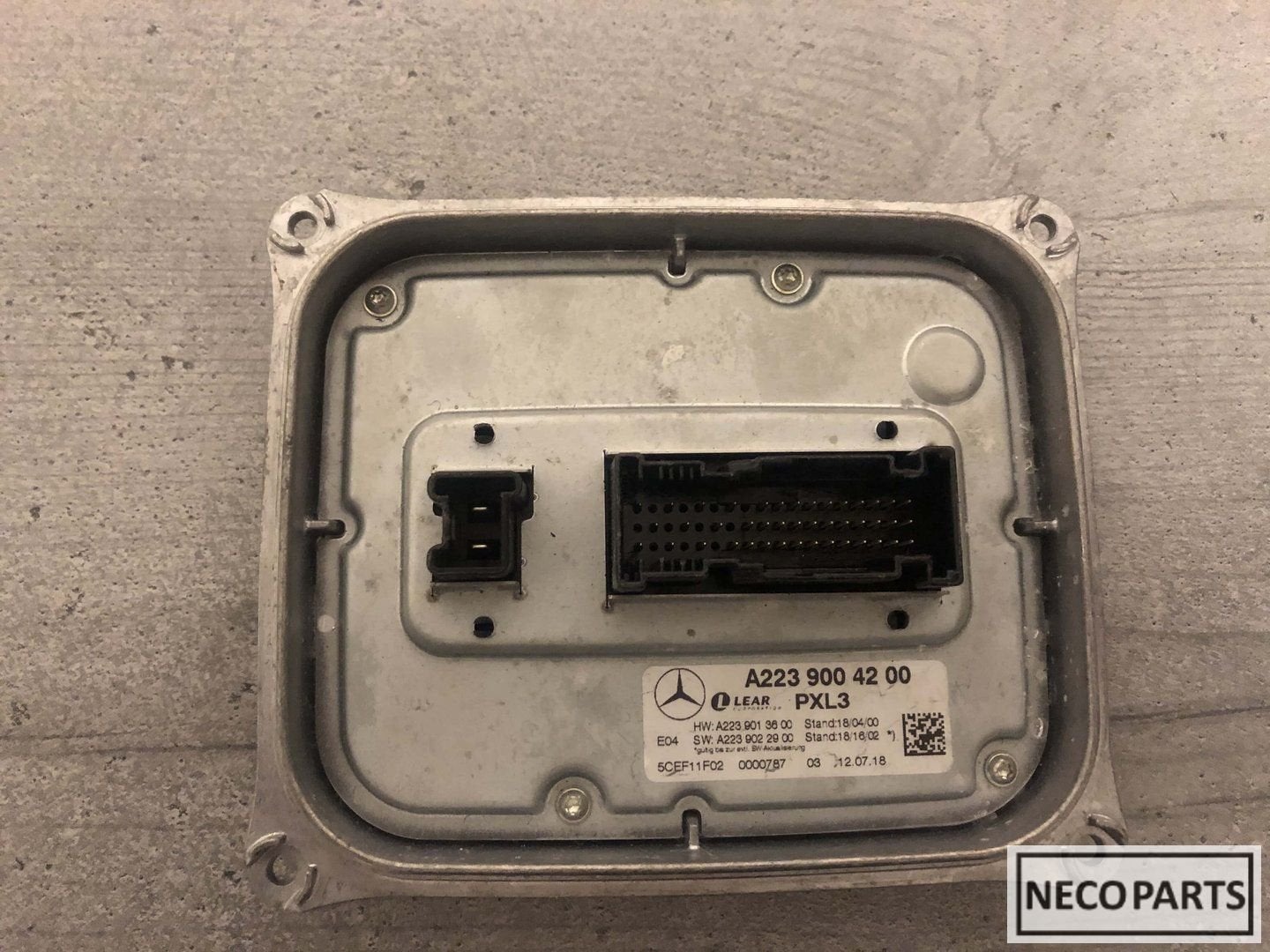 Mercedes A2239004200 module ballast origineel, Gebruikt, -, Ophalen of Verzenden, -