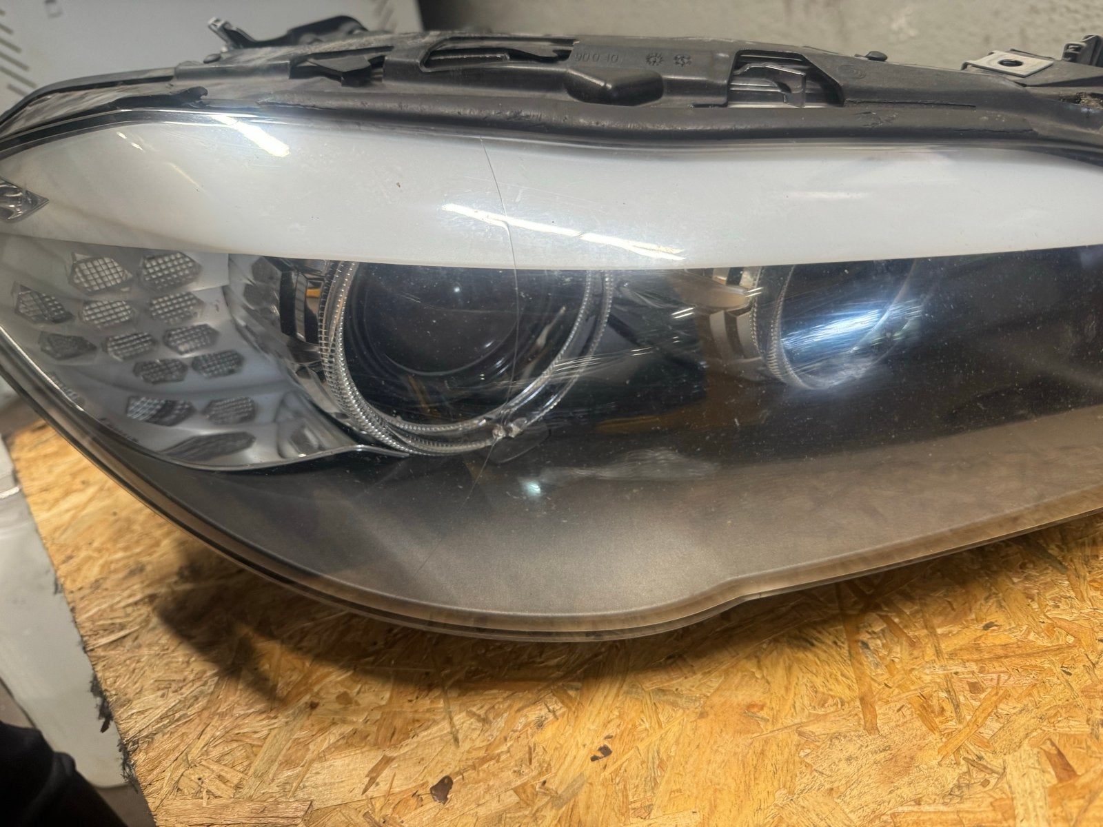 Koplamp rechts BMW F10 F11 bouwjaar 2010, Ophalen of Verzenden, Gebruikt, BMW