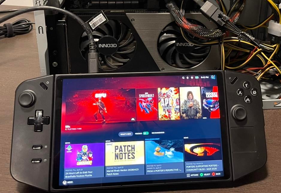 Legion Go Z1 Extreme 16GB RAM 1TB met Razer Core X eGPU, Spelcomputers en Games, Games | Nintendo Switch, Gebruikt, Overige genres