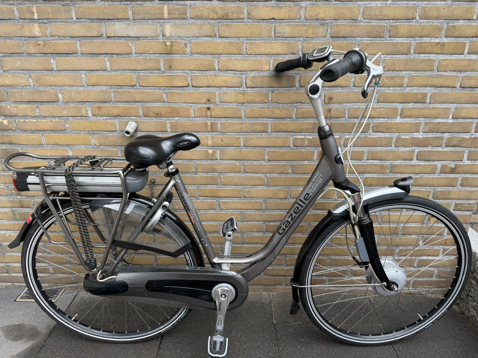 Gazelle orange voorwielmotor elektrische fiets E-Bike, 51 tot 55 cm, Ophalen, Zo goed als nieuw, Gazelle