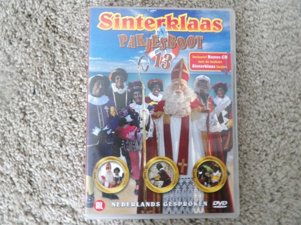 CD en DVD SINTERKLAAS pakjesboot 13, Ophalen of Verzenden, Zo goed als nieuw