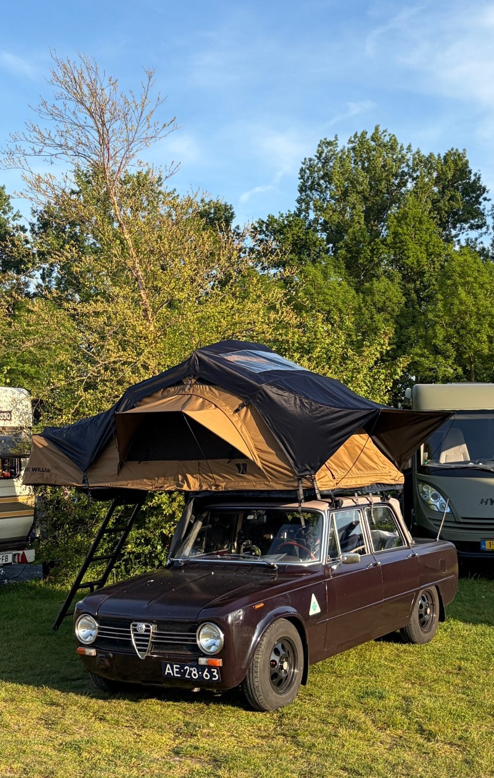 Daktent Vickywood Big Willow te huur 160, Caravans en Kamperen
