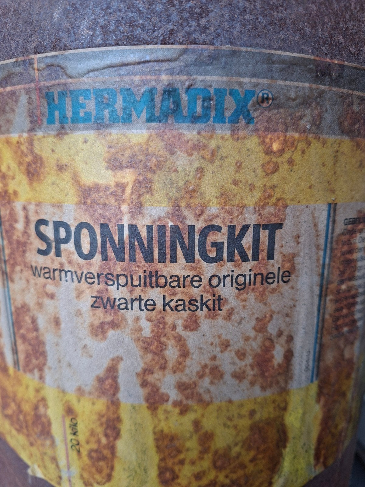 sponningkit kas, Ophalen, Zo goed als nieuw
