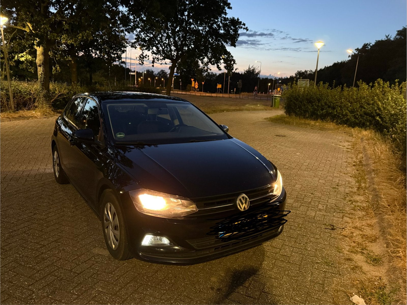 Volkswagen Polo 1.0 TSI 95PK 5D Bluemotion 7-DSG 2018 Zwart, Auto's, Volkswagen, 95 pk, Origineel Nederlands, 1080 kg, 999 cc