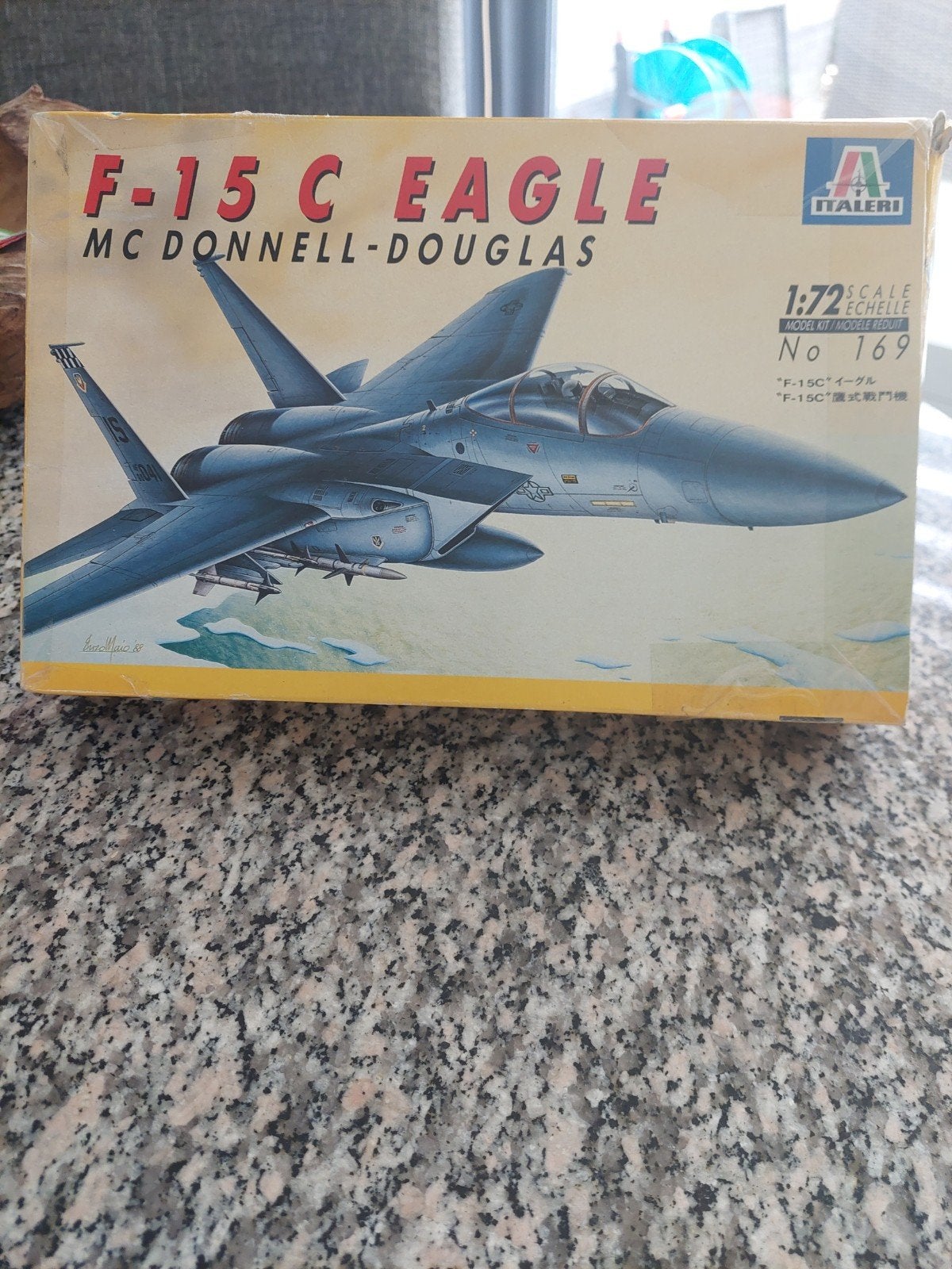 ITALERI 1:72 F-15C EAGLE MC DONNEL - DOUGLAS., Ophalen of Verzenden, Zo goed als nieuw, 1:72 tot 1:144, Italeri