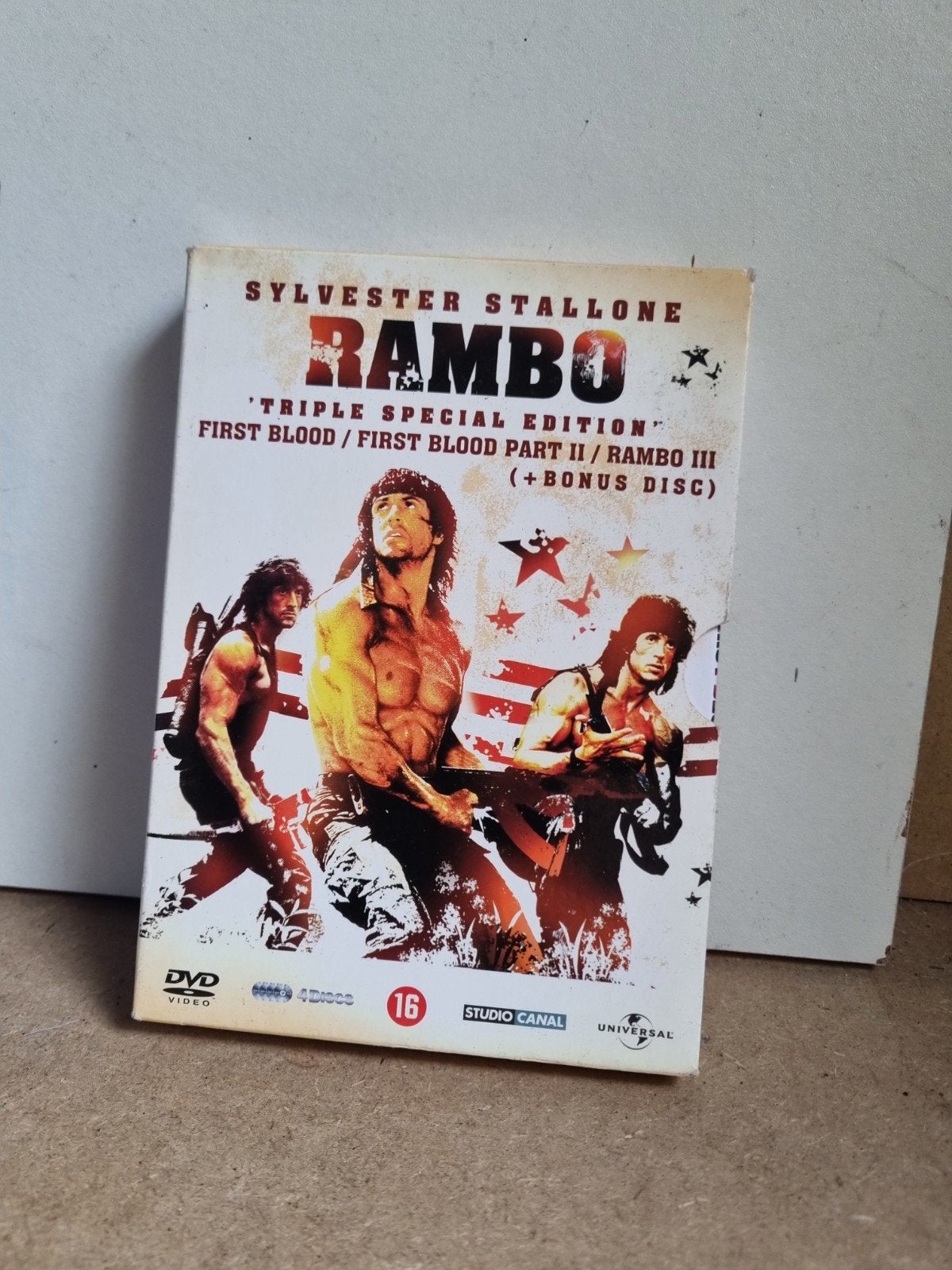 Rambo: Triple Special Edition (DVD Boxset), Vanaf 16 jaar, Nederlands, Actiethriller, Ophalen of Verzenden