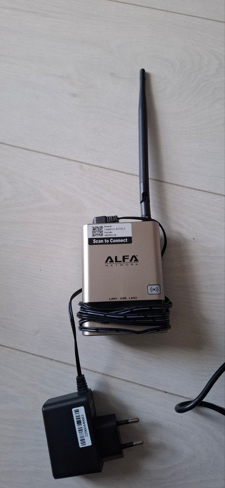 Alfa Network WiFi Router Pro 3 en Antenne Set, Ophalen of Verzenden, Gebruikt, Router, Alfa Network